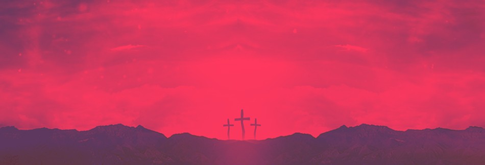 Good Friday Healed Christian Web Banner